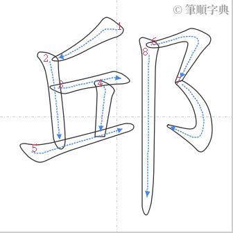 邱 筆畫|「邱」字的筆順、筆劃及部首